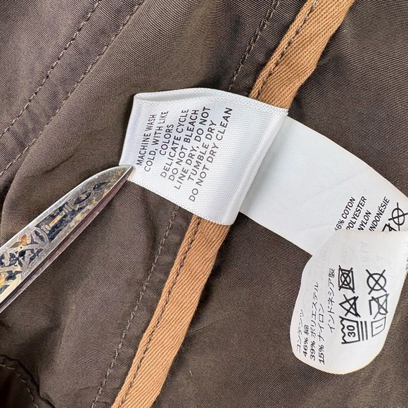 L.L Bean Signature Women's Waxed Field Brown Size XXS - Picture 4 of 14